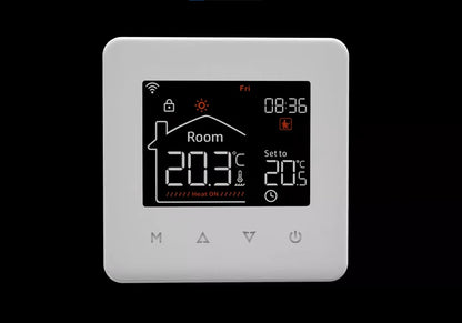 🔥 Termostat Smart WiFi – Control Inteligent al Temperaturii, Economie și Confort!